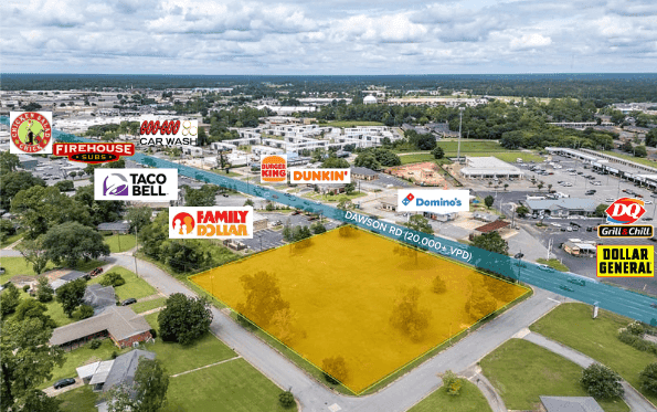 +/- 1.75 Acres | Prime Development Parcel — Land in Albany, GA