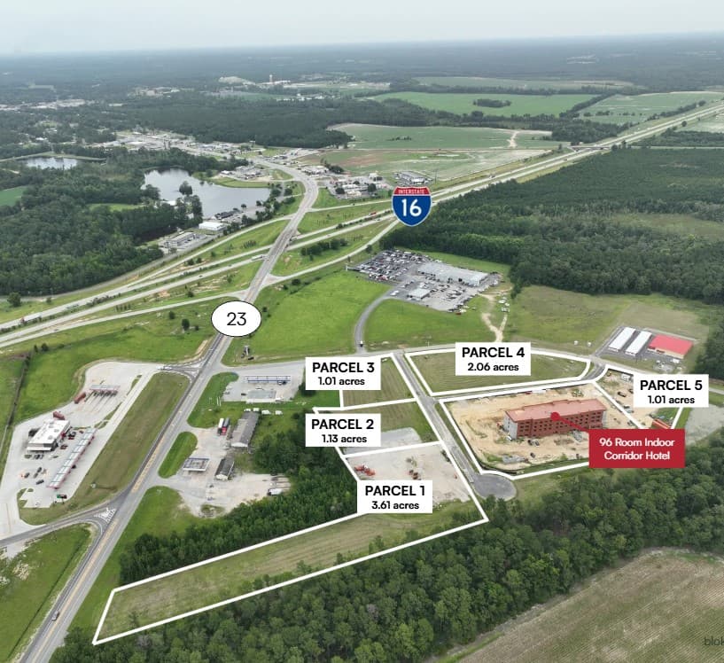 Development outparcels - Metter Ga I-16. — Land in Metter, GA