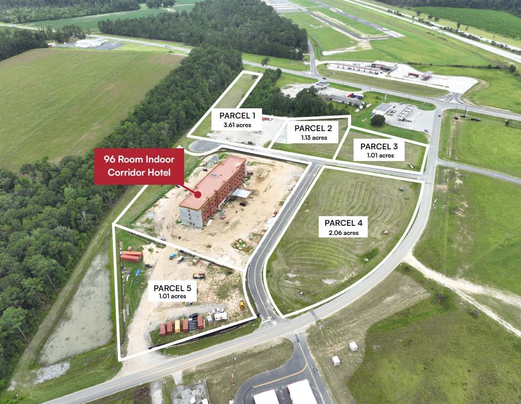 Development outparcels - Metter Ga I-16.