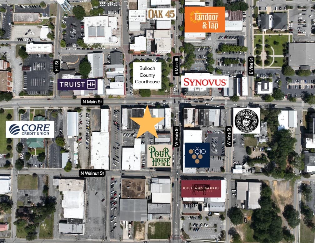 Downtown Statesboro Office space | ±2,754 SF