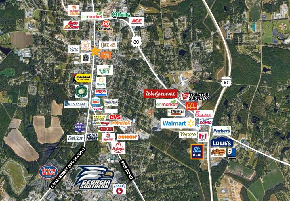 Downtown Statesboro Office space | ±2,754 SF