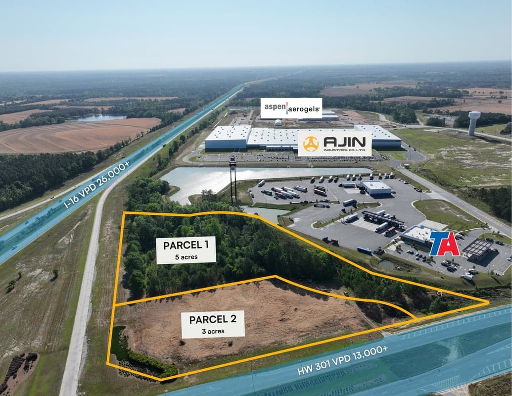 Prime development tract - HWY 301/I-16 — Land in Register, GA